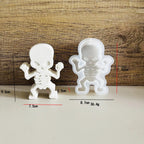 Halloween Decoration Diy Mold Skeleton Bat Mask Jack Ghost Silicone Mould Car Aromatherapy Plaster Doll Pinch Molds Lootquake LLC