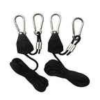 Lanyard Hanging 1/8" Grow Tent LED Grow Light Pulley Rope Ratchet Adjustable Rope For Room Box Growing Light Greenhouse Fixtures