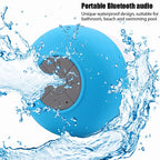 Wireless Bluetooth Speaker Audio Waterproof Easy-Access Control Buttons Music Player for Office Car Home Shower Lootquake LLC