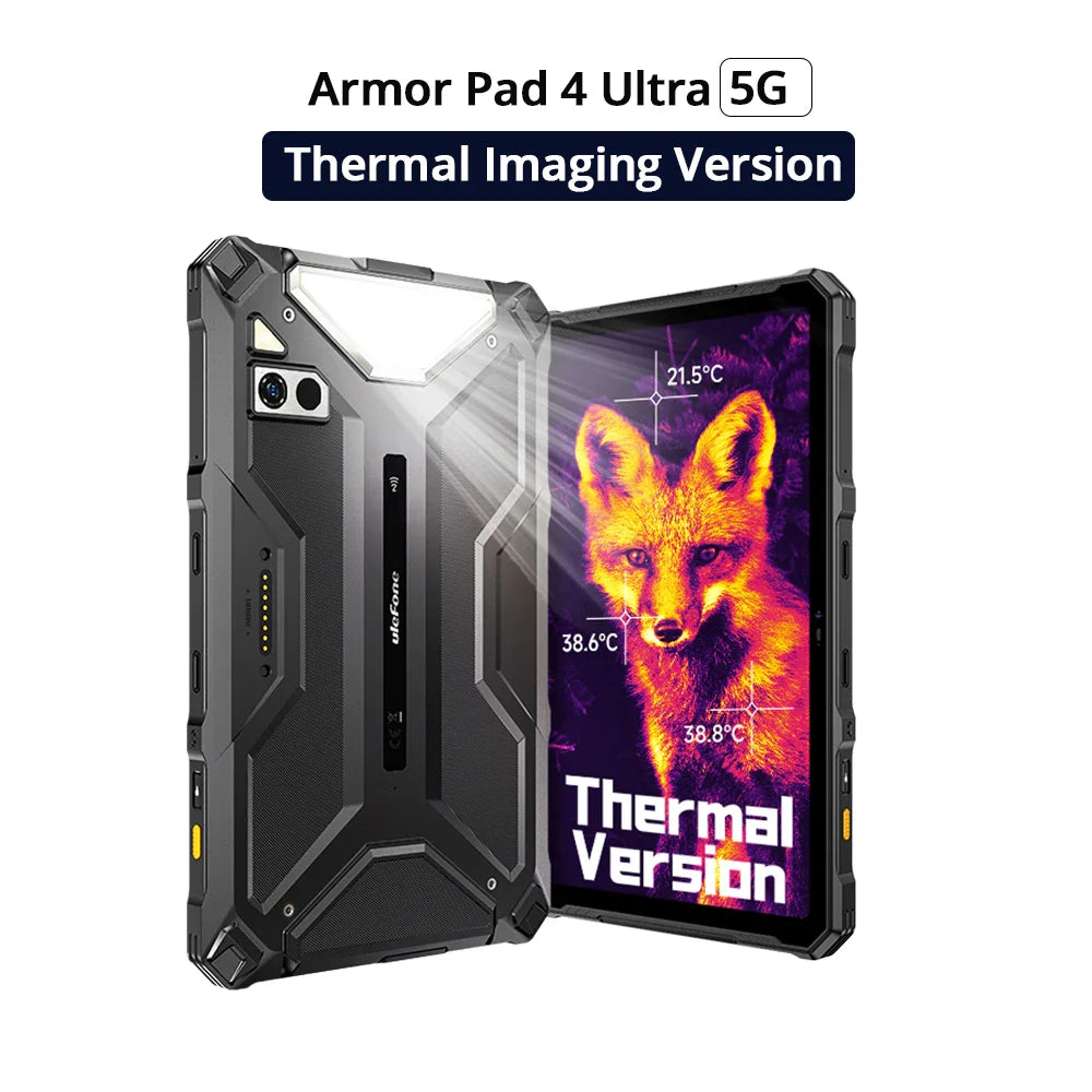 Ulefone Armor Pad 4 Ultra 5G Rugged Tablet  Thermal lmaging 10.36"2K Up to 16GB RAM 256GB ROM Android 14 11800mAh Lootquake LLC