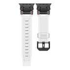 Apple Watch Silicone Metal Band - Premium Durable Strap - SJB-DIAMOND ELITES