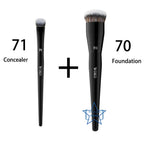 70 Pro Big Foundation Brush Cream Foundation Makeup Brush Chubby Professional Synthetic Hair Face Contour Foundation Makeup Tool Lootquake LLC