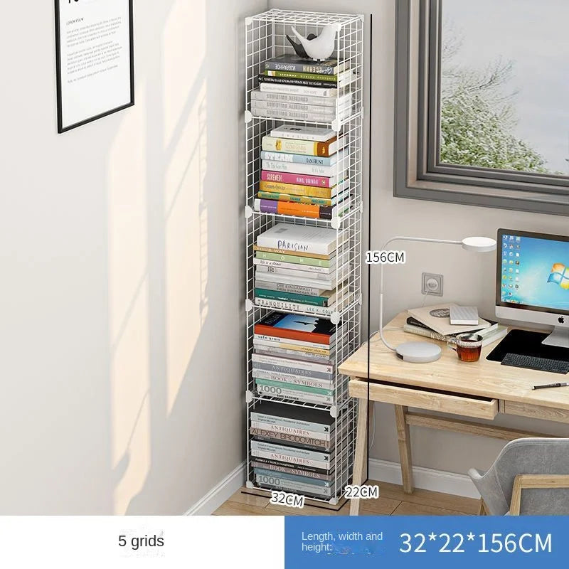Furniture Bookstore Shelf Floating Bookshelf Bookcase For Books Home Storage Toy Desk Organization Room Shelves Mobile Library