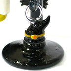 Halloween Decor Cute Glass Tree Figurine Ornaments with Mini Owl Spider Bat Pumpkin Cross Ghost Evil Eye Heart Moon Hat Pendant Lootquake LLC