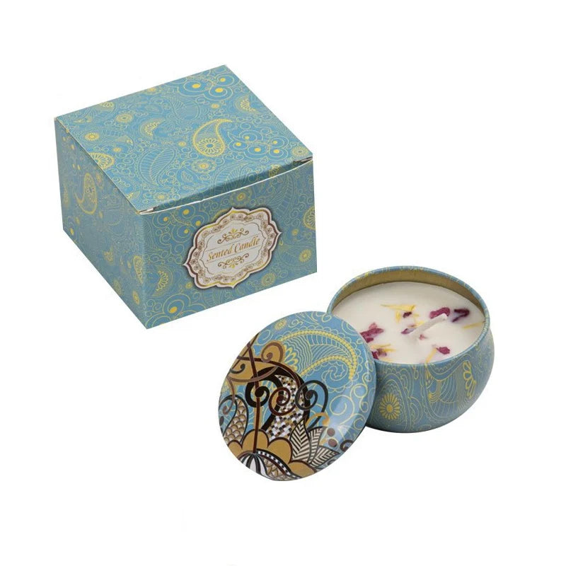 Scented Candle Handmade Natural Soy Aromatherapy Fragrance Birthday/New Year/Teacher Day/Christmas/Party Mother's Day Gift Lootquake LLC