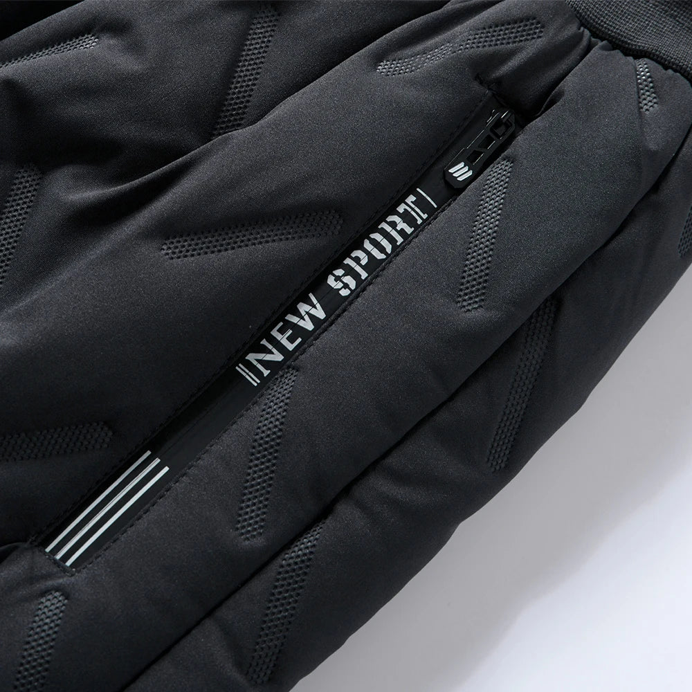 Men's Winter Thick Warm Arctic Velvet Thermal Waterproof Windproof Casual Sweatpants - SJB-DIAMOND ELITES