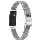 Fitbit Inspire 3, 2, 1, HR Stainless Steel Band - SJB-DIAMOND ELITES