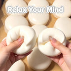 Milk Cake Squeeze Taba Soft Toy, Cute Milky White Squeeze Toy, Finger Toy, Stress Relief Toy, Soft Girl Birthday Gift Toy