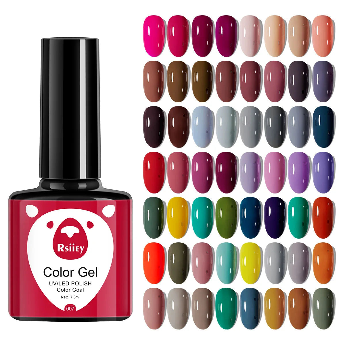1pcs 7.3ml White Gel Nail Polish French Manicure Gel Polish Semi Permanent Soak Off UV Gel Varnish Base Top Coat Winter Nail 105 Lootquake LLC