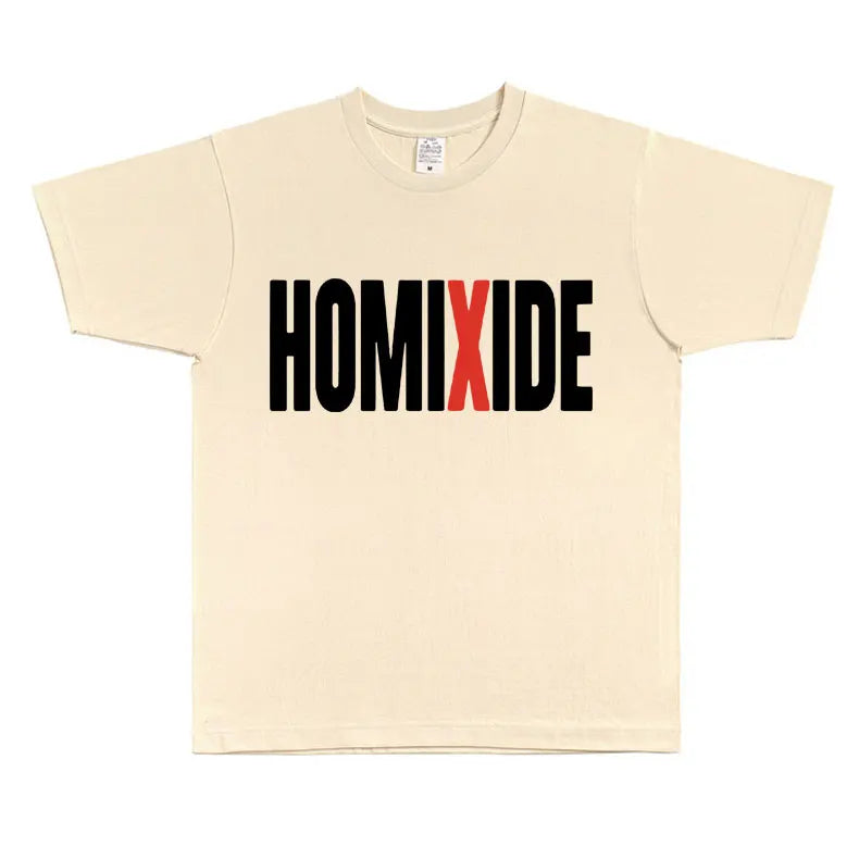 Rapper Homixide Gang Graphic T-shirt Playboi Carti Opium Merch Tshirt Men Women Hip Hop Oversized T Shirts Male Cotton Tops Tees Lootquake LLC