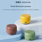 EWA A126 Bluetooth Speaker Mini Portable Aluminum Alloy Heavy Bass High Sound Quality Large Volume Indoor And Outdoor Speakers Lootquake LLC