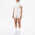 FlexiFit Backless Zip Jumpsuit - Women's Yoga Wear THRIXINE
