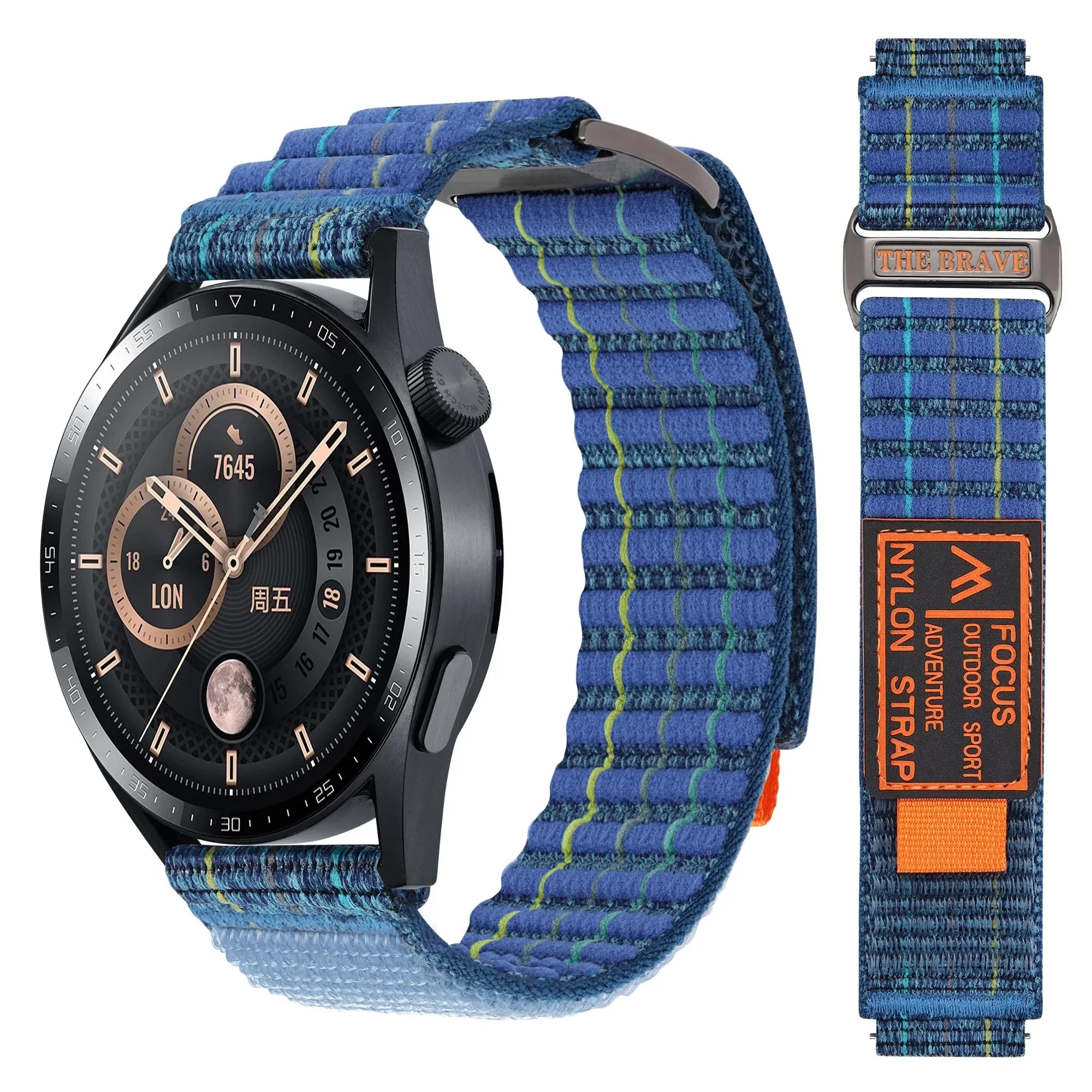 Polar Trail Loop Nylon Watch Band For Smartwatch - Durable Comfort