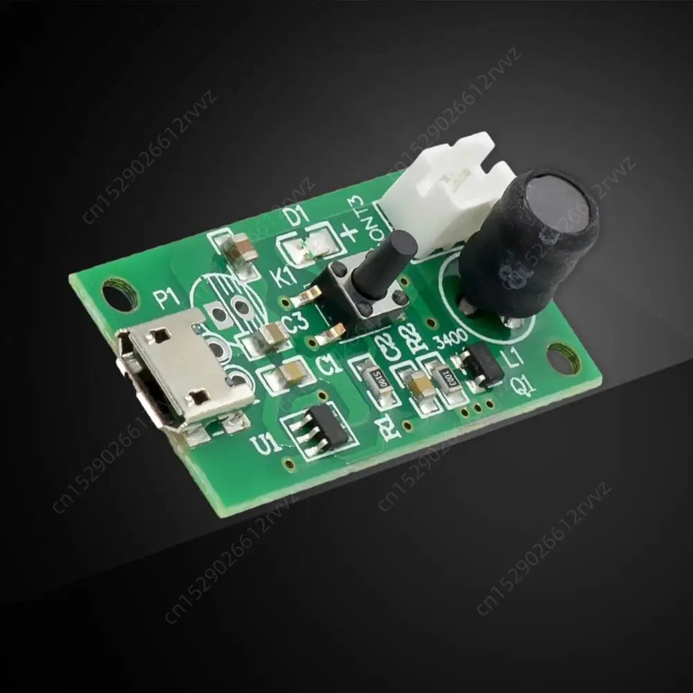 Humidifier Mist Maker and Driver Circuit Board DC 5V Fogger Atomization Film Atomizer Sheet Atomizing Ceramic Humidifier Module Lootquake LLC
