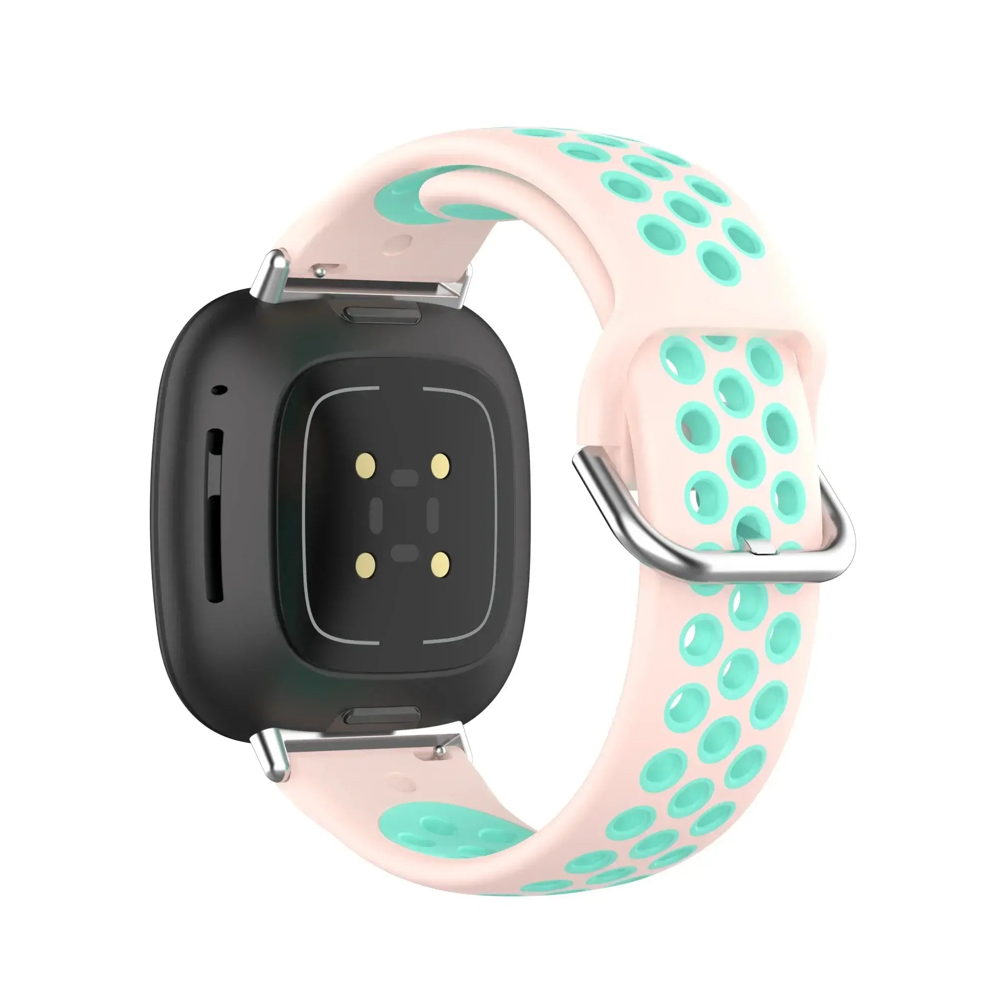 Fitbit Versa & Sense Silicone Band - Breathable Stylish Straps - SJB-DIAMOND ELITES