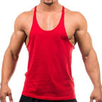 New Style Jogger Gym Singlet Training Bodybuilding Tank Top Sleeveless Cotton - SJB-DIAMOND ELITES