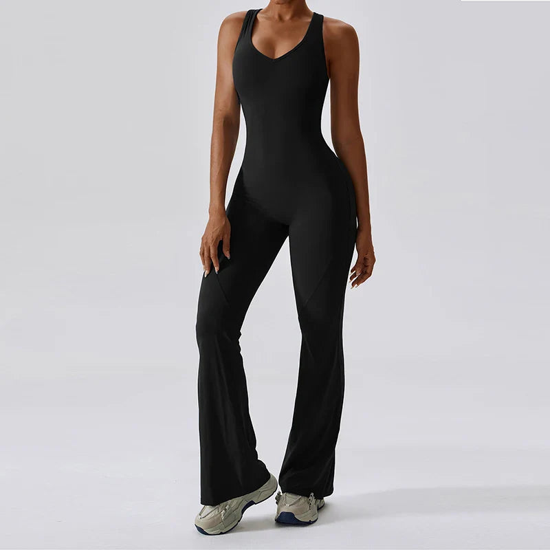 Women Training Workout Bodysuit THRIXINE