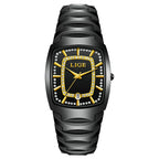 Women's White Ceramic Crystal Bracelet Watch Quartz Gift