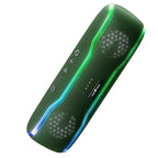 WISETIGER Bluetooth Speaker Outdoor IPX7 Waterproof 25W BT5.3 Loudspeaker Stereo Surround Speaker with Cool Pulsing EQ Lights Lootquake LLC