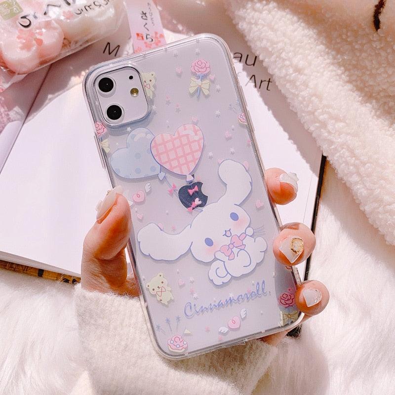 Cartoon Phone Case For Iphone For Iphone 14 Case Cute Big Ear Dog Phone Case For Iphone 11 12 13 Pro Max Case X Xs Max Xr Phone Case 7plus 8plus Case Stevvex