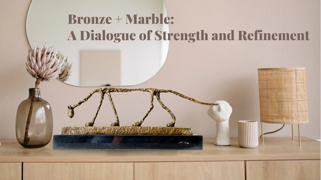 Bronze Cat Statue Abstract Cat Sculpture Classical Giacometti Art Reproduction Skeleton Animal Statue For Home Decor Collection Lootquake LLC