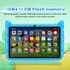 7 Inch Kids Tablets Children's Gifts Learning Education Android Tablet PC Quad Core 4GB RAM 64GB ROM 5G WiFi Bluetooth Cameras Lootquake LLC