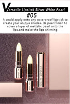 Pearl White Exhibitionist Lipstick Nude Red Pink Matte Lipstick Long Lasting Smudge Proof Waterproof Non-Transfer Formula