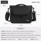 Digital SLR Shoulder Bags Waterproof  Camera Bag Lens Photography Bag for Canon Nikon Sony Micro Single Camera Sleeve Lootquake LLC
