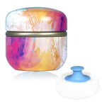 Powder Puff and Powder Container for Body Dusting Powder Case with Puff fo Women Loose Powder Containers with Puff for Travel Lootquake LLC