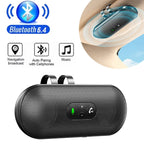 Bluetooth 5.4 Speaker Handsfree Car Kit Sun Visor Clip Wireless Audio Receiver Speakerphone Loud Music Player Dual Microphone Lootquake LLC