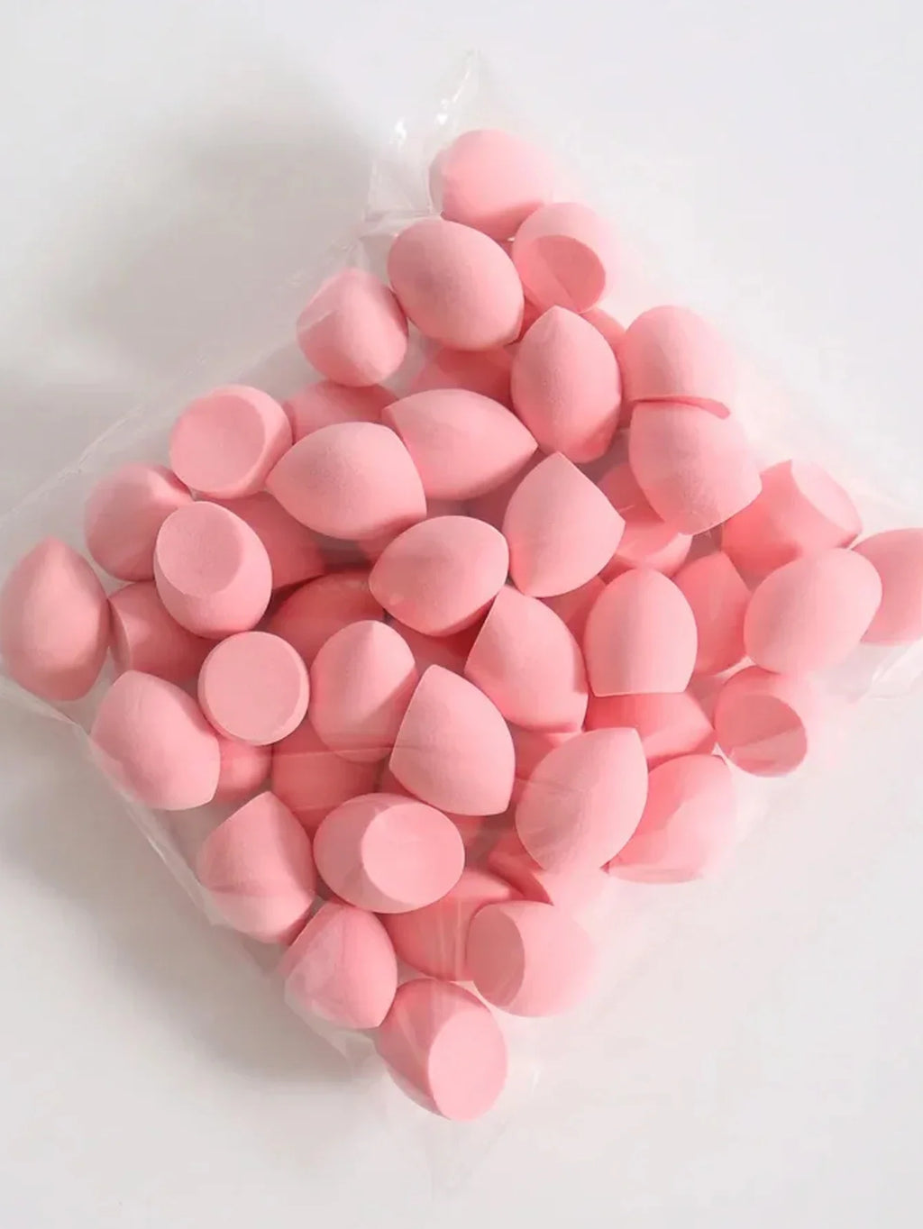 20PCS  Mini Finger Puff Beauty Cosmetic Foundation Cosmetic Sponge Makeup Blender Suitable For Cream & Powder Concealer