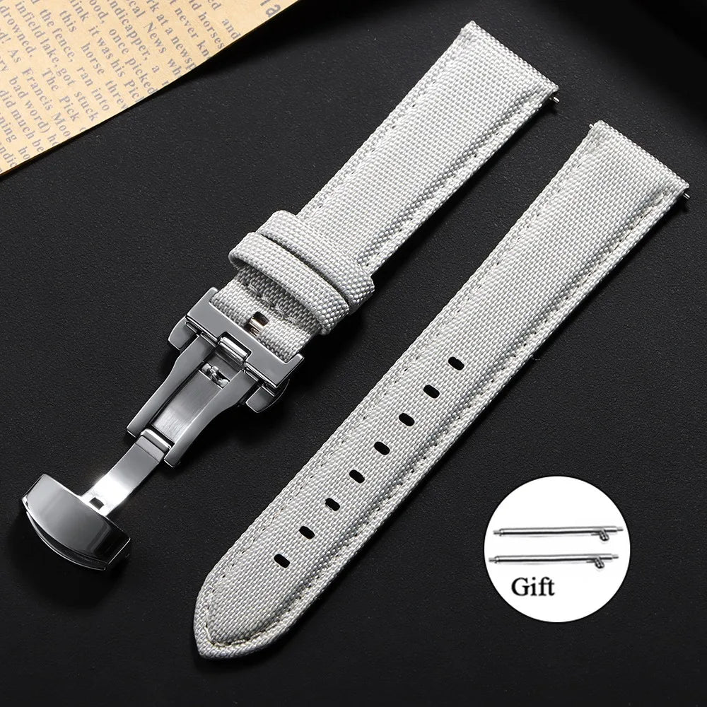 Amazfit Sailcloth Watch Band Nylon Strap Quick Release Waterproof