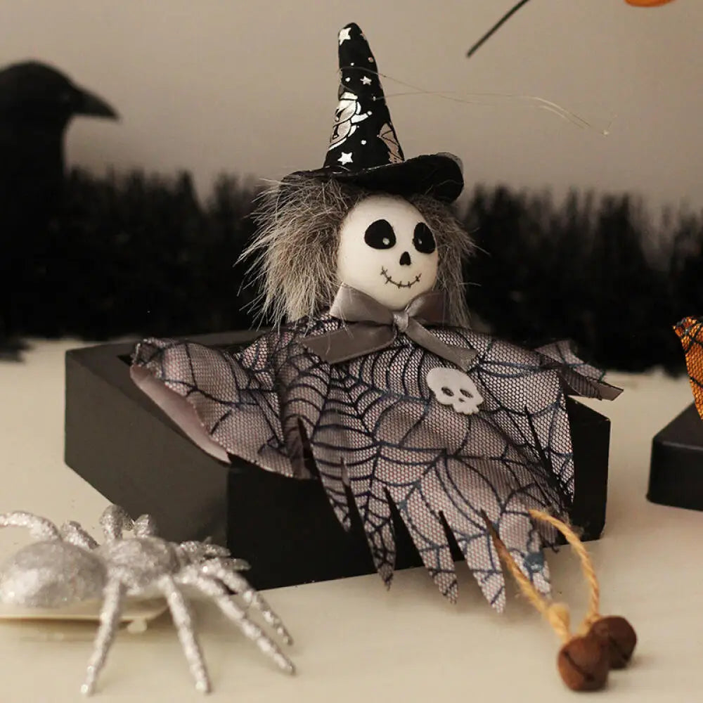 Halloween Decorations Doll Bar Decor Pumpkin Ghost Witch Pendant Scary Halloween Kids Gift Halloween Party Decoration for Home Lootquake LLC