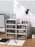 Storage Drawers Desk Organizer Box Desk Stationery Drawer Storage Toiletries Organizer Box Clutter Desk Shelving Home Storage Lootquake LLC