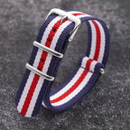 Polar Nylon Watch Strap Canvas Band, Unisex, Durable Pin Buckle Wristband