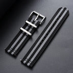 Amazfit Nylon Ribbed Watch Band Quick Release Sport Strap For Smartwatch