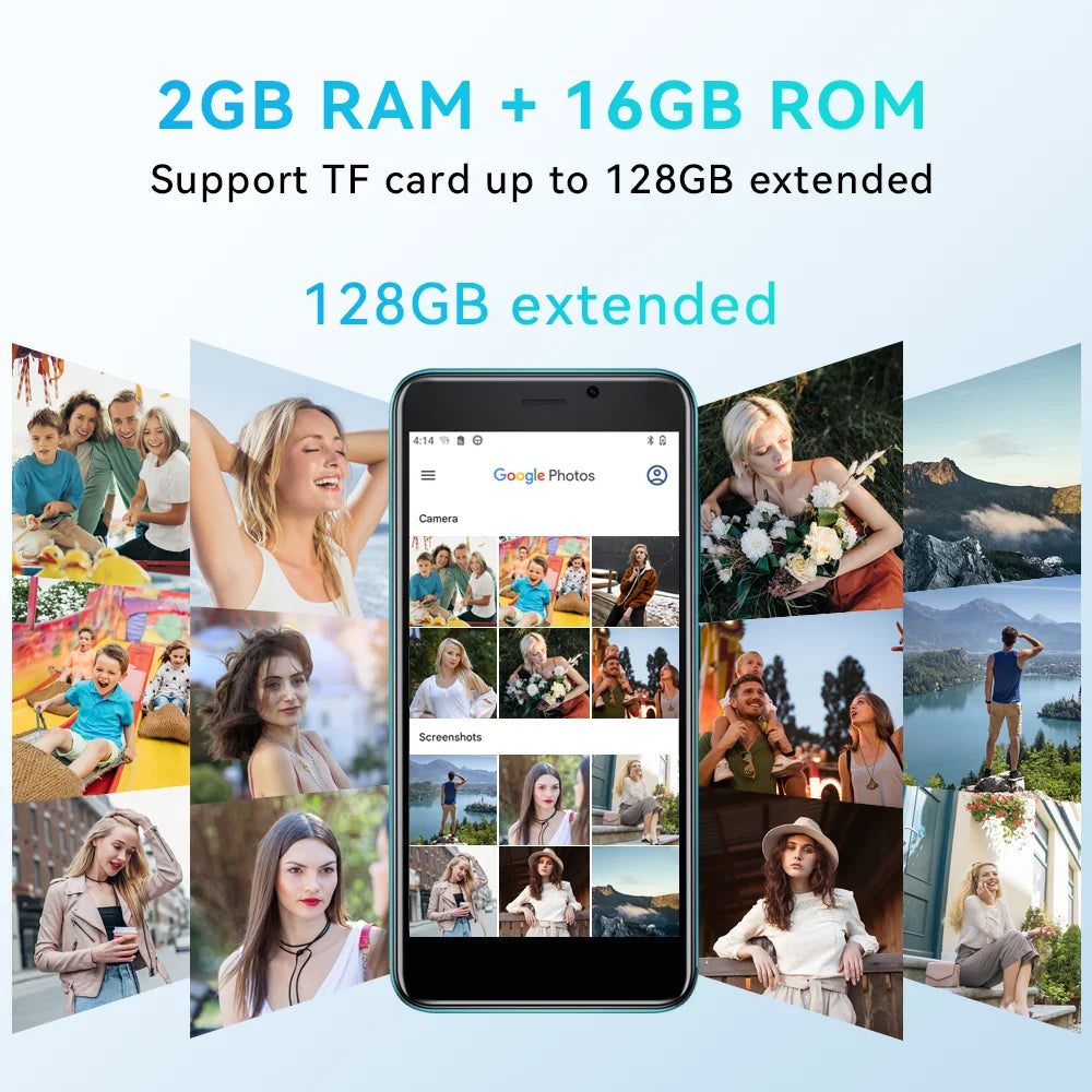 Cubot J20, 4-Inch Mini Smartphone, 16/32GB ROM (128GB Extended), Dual SIM Dual 4G Celulares, Android Mobile Phones, 2350mAh, GPS Lootquake LLC