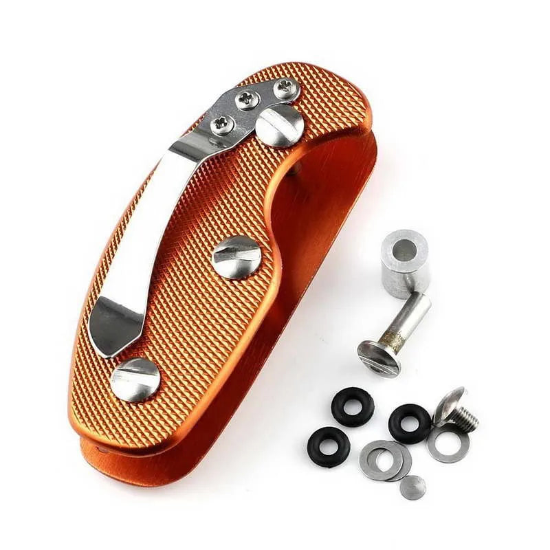 Smart key chain Mini Keychain Compact Key Decorative Holder Clip Home Storage Metal key Clip Aluminum Organizer Keychain Outdoor