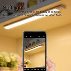 10-60cm Led Night Light Motion Sensor Under Cabinet Lights Thin Rechargeable Wireless Lamp for Kitchen Cabinet Bedroom Lighting