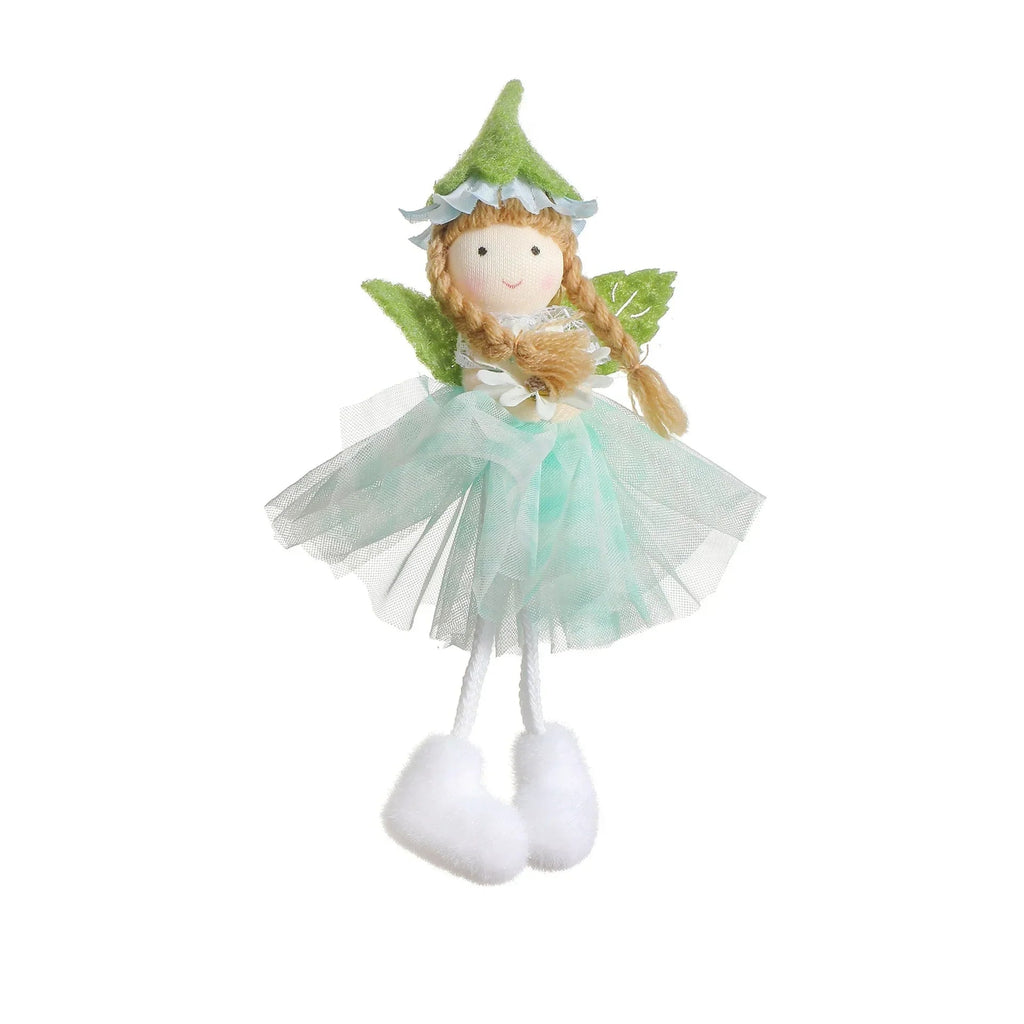 2025 Easter Long Legs Flower Fairy Angel Elf Rabbit Dolls Home Hanging Ornaments Spring Easter Party Supplies Kids Birthday Gift Lootquake LLC