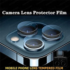 3PCS Lens Protective Glass For iPhone 14 Pro Max 13 12 11 Pro Max Camera Protector for iPhone 13 12 14 Plus 14 pro Lens Glass Premium Tempered Glass Circle Film Stevvex