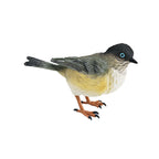 Animal Sculpture Collectible Handpainted DIY Crafts Simulation Bird Figurines for Tabletop Office Party Holiday Courtyard Lootquake LLC