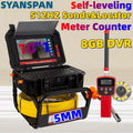 Pipe Inspection Camera 10.1inch1080P Screen,SYANSPAN Sewer Endonscope Self-Leveling 512HZ Sonde/Transmitter Meter Counter 30/50M Lootquake LLC