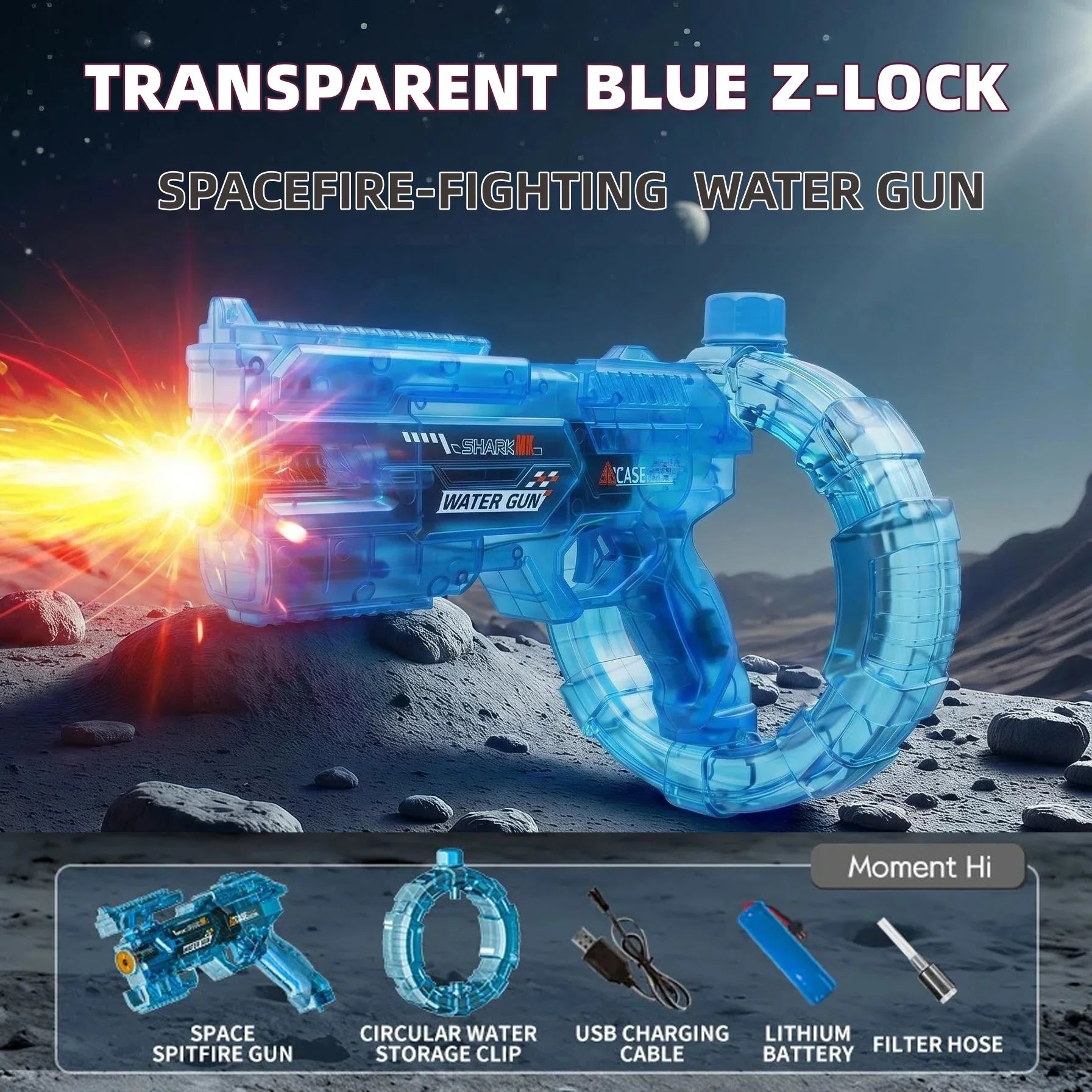 Electric Water Guns For Adults Powerful Squirt Automatic Water Suction Water Blasters Summer Outdoor Beach Toy For Boys Kid Gift