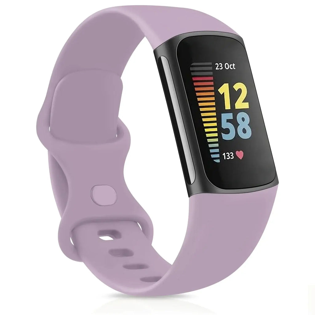 Fitbit Charge 5 6 Silicone Band - Comfortable Stylish Design - SJB-DIAMOND ELITES