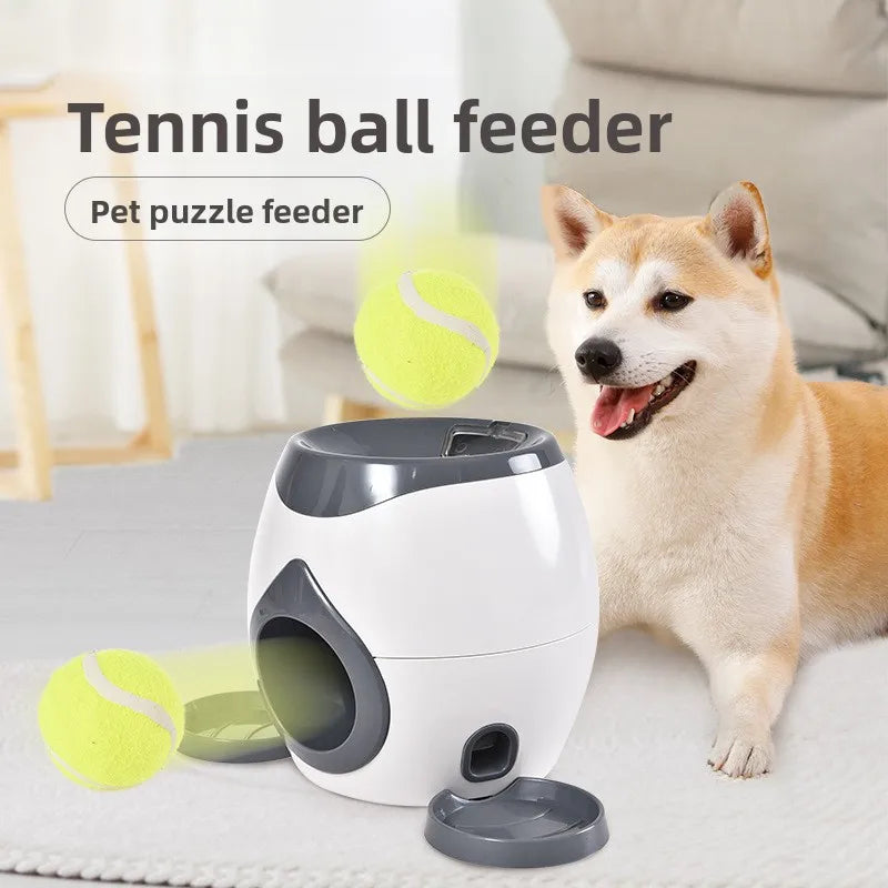 FetchMaster: Auto Ball Launcher & Dog Trainer THRIXINE