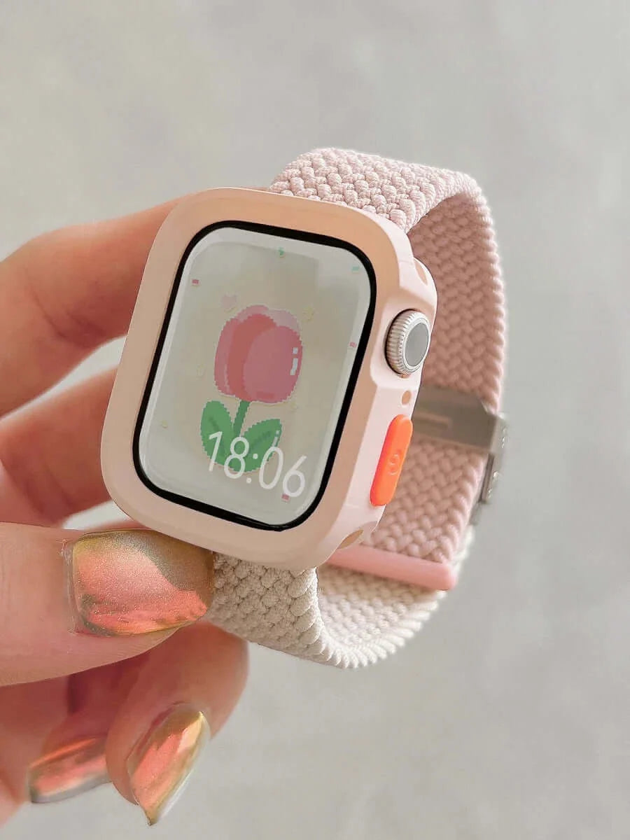 Apple Watch Nylon Strap - Durable Soft Fabric Band - SJB-DIAMOND ELITES