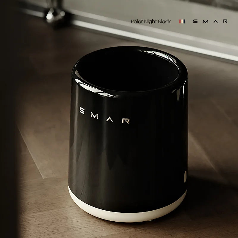 Large Capacity Garbage Bin Household Living Room Bedroom Double-layer Garbage Bin Light Luxury Style Paper Basket Storage Bin