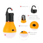 Mini LED Lamp Bulbs Outdoor Camping Light Night Market Lamp Tent Lights Waterproof Emergency Lantern Hanging Lights