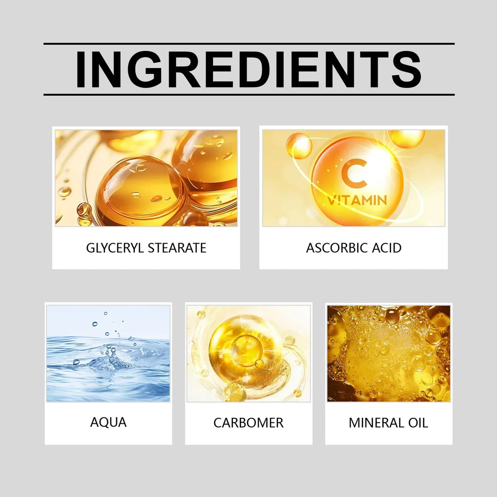 Vitamin C Walnut Antioxidant Cream Brightening Tone Evening Dark Spot Correcting Hydrating Lightweight Fast Absorbing Skin Lootquake LLC